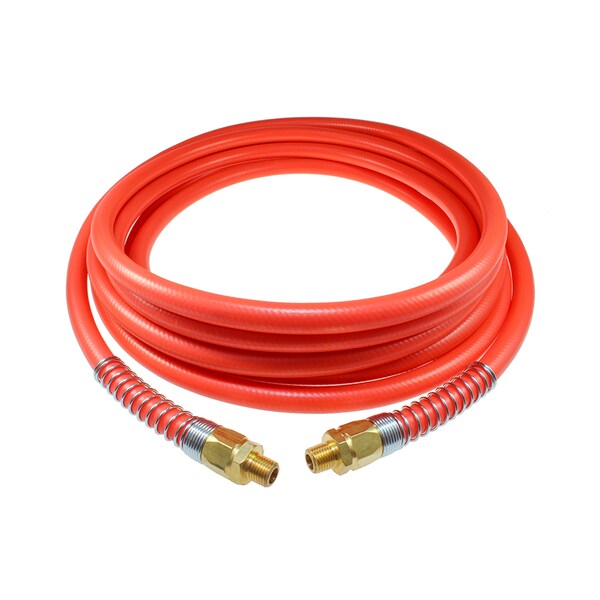 Coilhose Pneumatics PVC Hose 3/8" x 25 x 1/4" MPT Orange GF60254Q - main